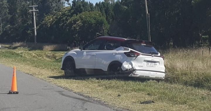 Impactante Accidente En Ruta Choque Y Vuelco Entre Castelli Y Dolores