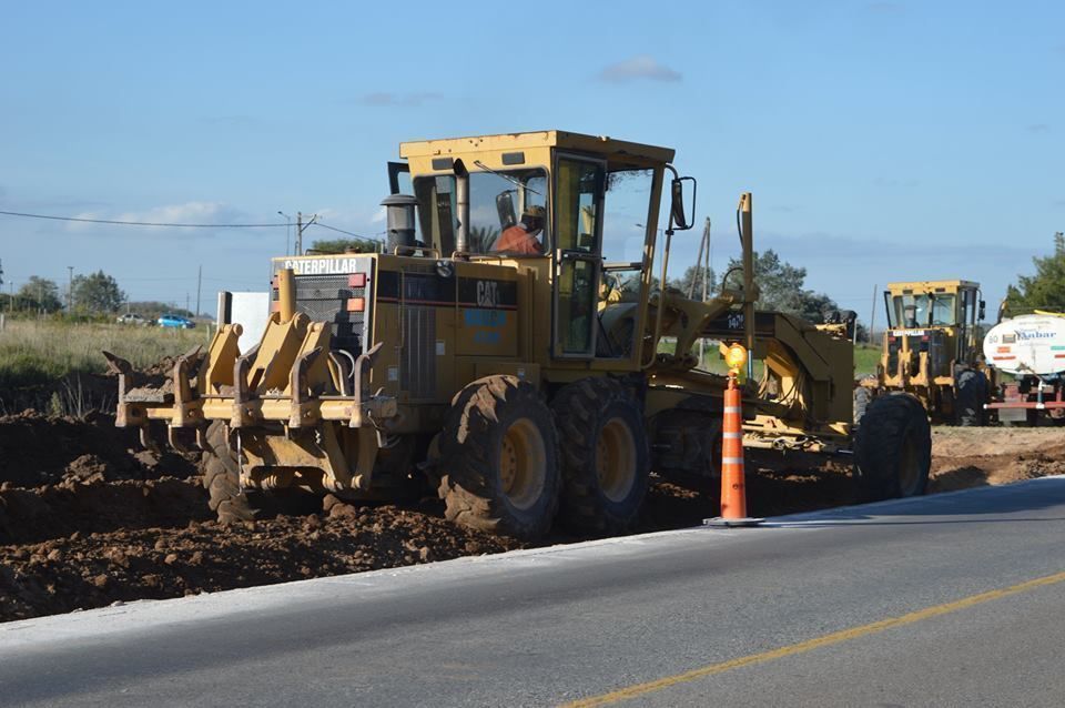 Pila: comenzó el ensanche de la ruta 41 entre esta ciudad y autovía 2