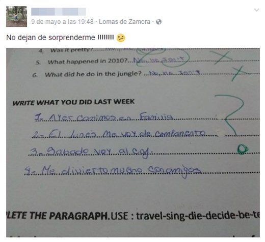 Una profesora de inglés se burló por facebook de una alumna en lomas de zamora 3 Una profesora de inglés se burló por facebook de una alumna en lomas de zamora