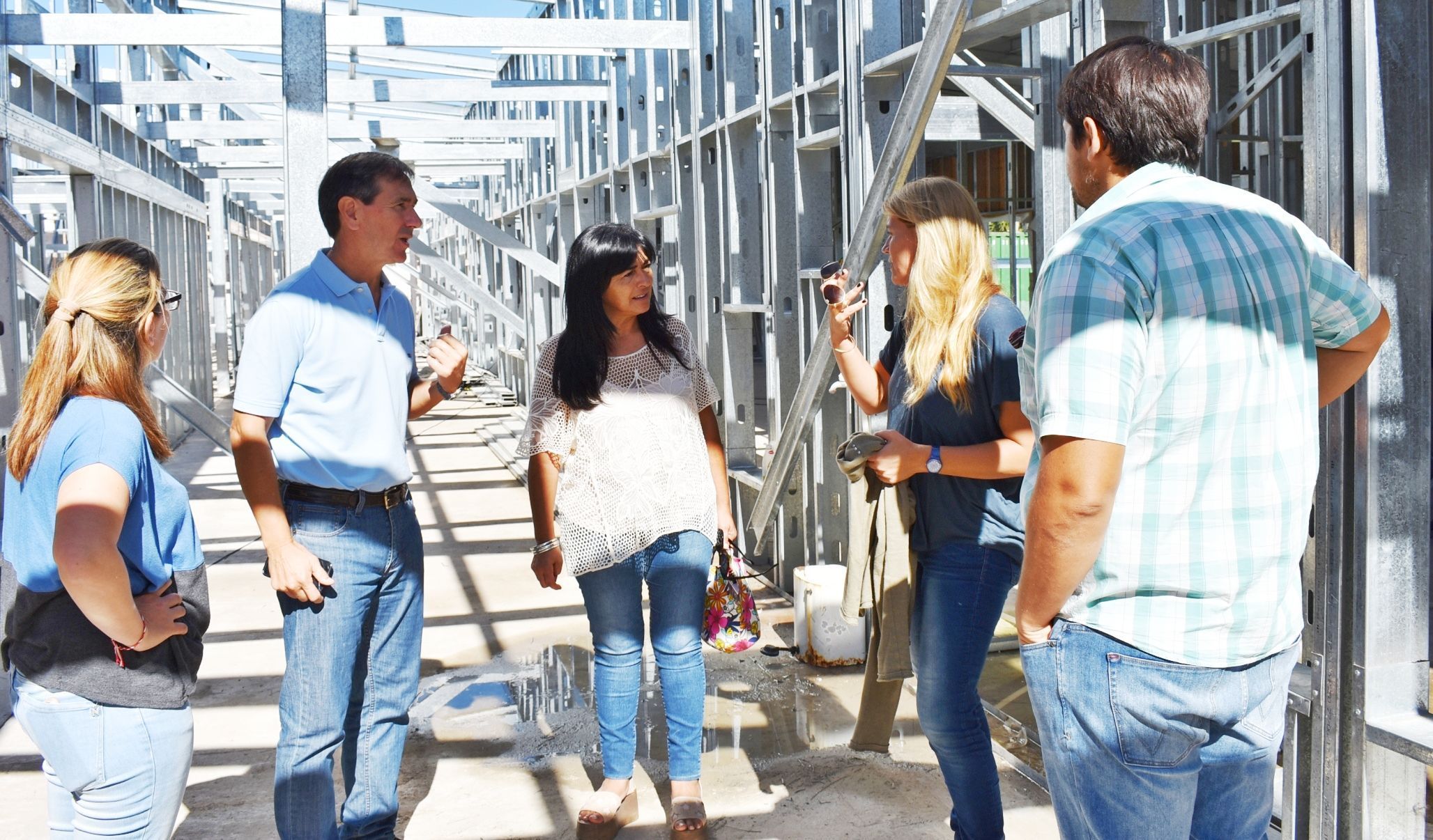 Lezama: avanza a muy buen ritmo la construcción del nuevo edificio para el jardín 901