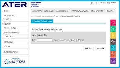 Qué es y para qué sirve ATER libre deuda