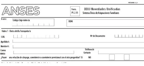 Cómo llenar el formulario de nacimiento de ANSES