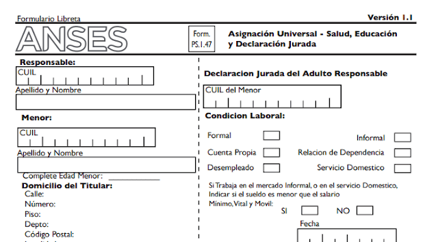 Asignación universal por hijo (AUH)
