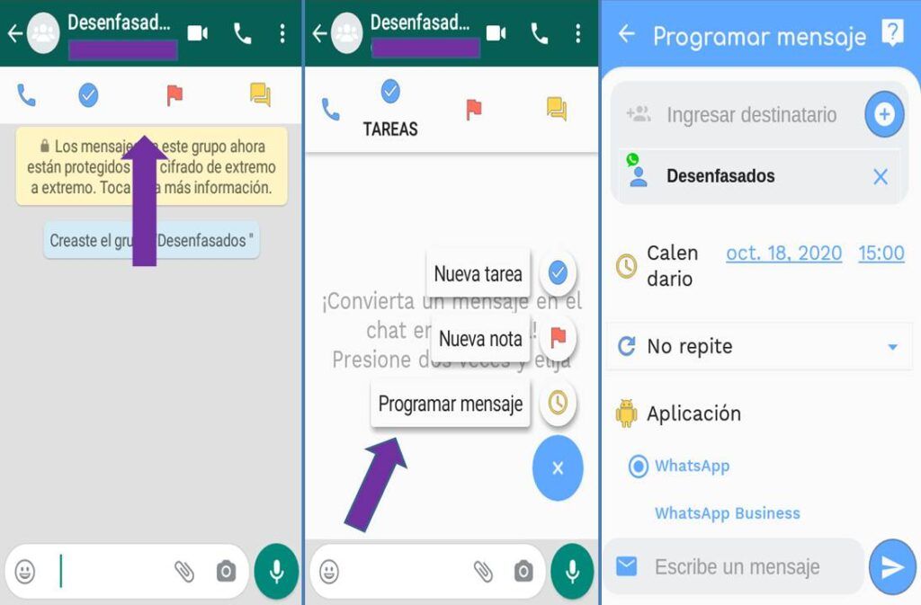 ¿cómo Programar Un Mensaje De Whatsapp Funciones Y Paso A Pasoemk 9301