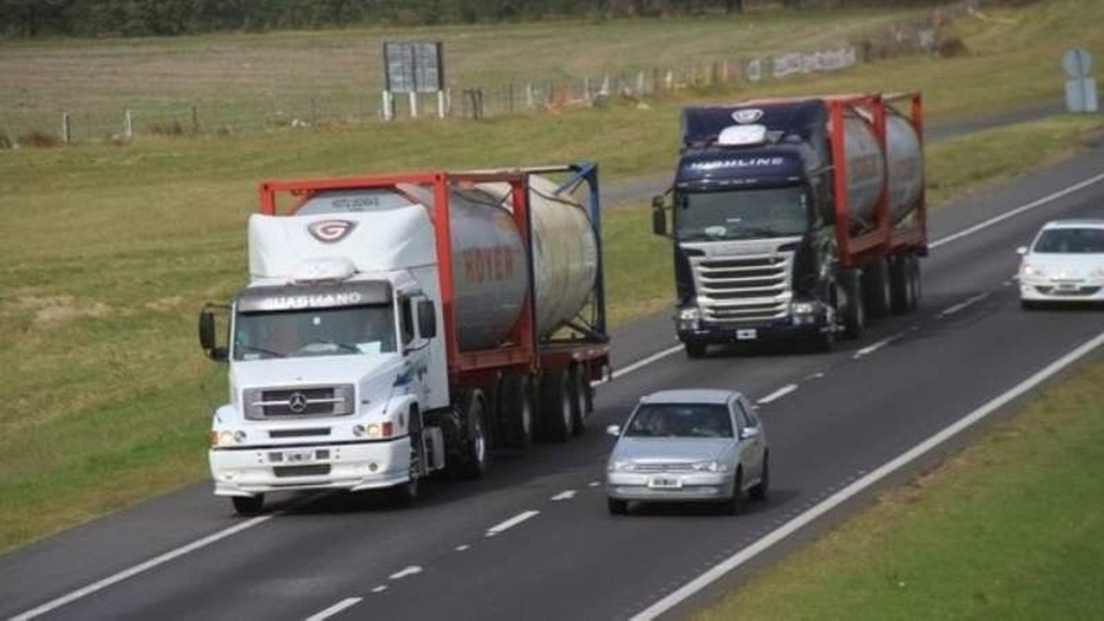 Restringen la circulación de camiones en rutas de la provincia de Buenos