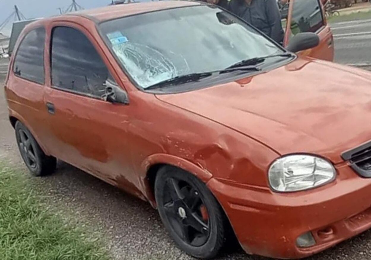 Trágico accidente en la ruta 3: un muerto tras chocar un auto y una moto