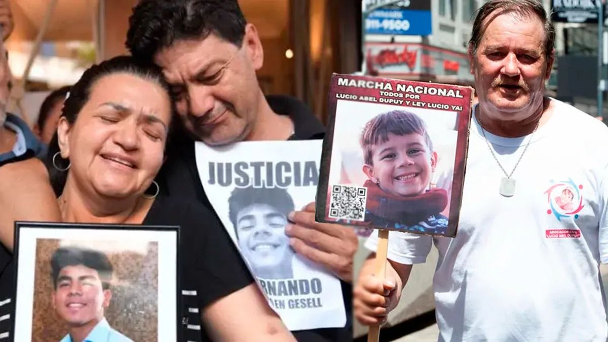 Padres Fernando Báez Sosa y Abuelo de Lucio Dupuy