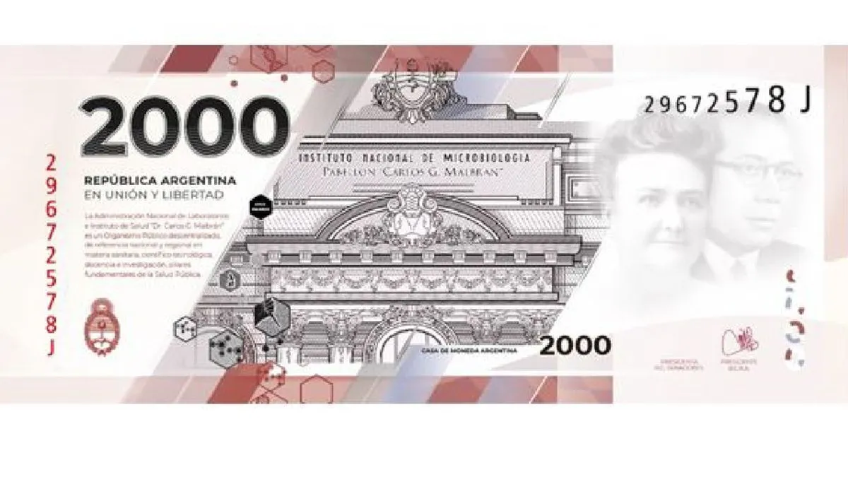 Billete de 2000