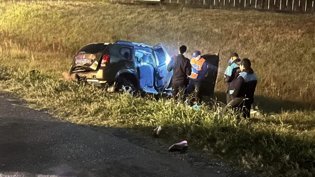 Fatal accidente en ruta 205: un muerto y varios heridos tras choque e incendio