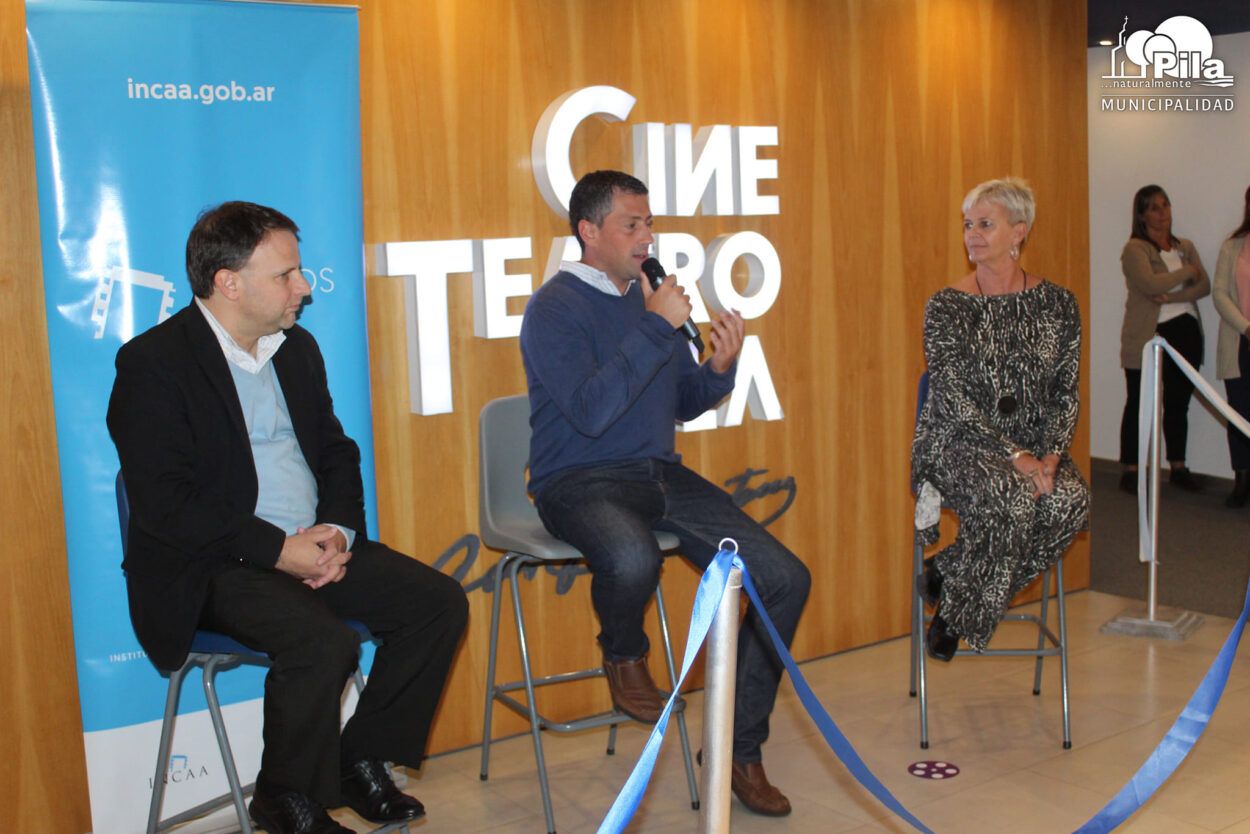 Pila: se inauguró el espacio incaa en el cine-teatro local
