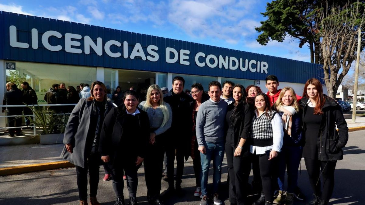 La costa: se inauguró la nueva oficina de licencias de conducir en santa teresita