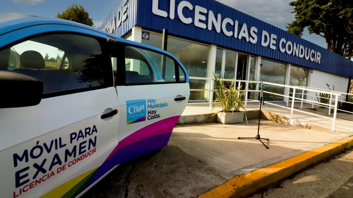 La costa: se inauguró la nueva oficina de licencias de conducir en santa teresita