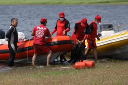 Persona se cayó de moto de agua en Córdoba