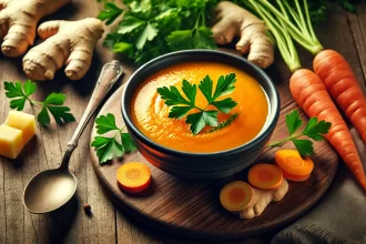 jengibre zanahoria sopa beneficios receta