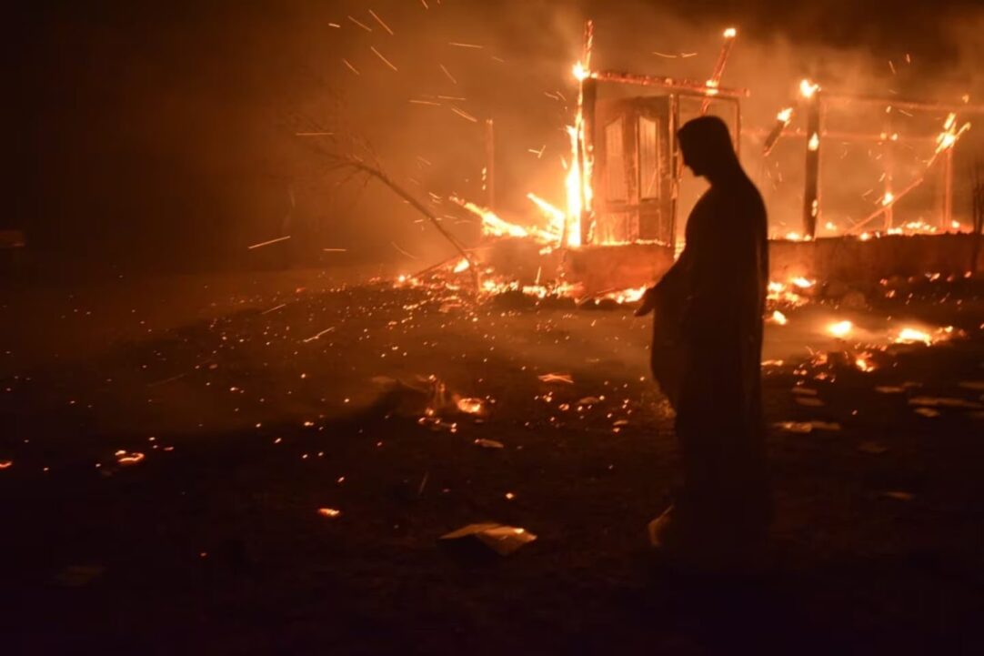 foto virgen incendio cordoba