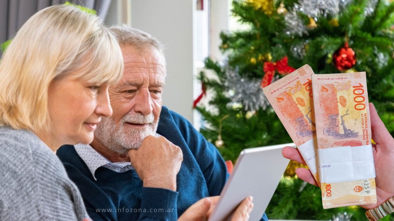 Bono navideño fin de año jubilados anses