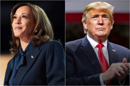 kamala harris y donald trump elecciones usa