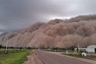 tormenta de polvo