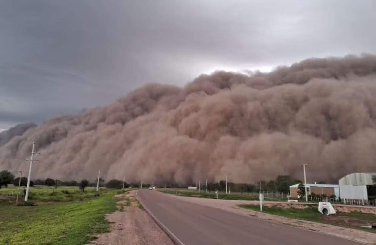 tormenta de polvo