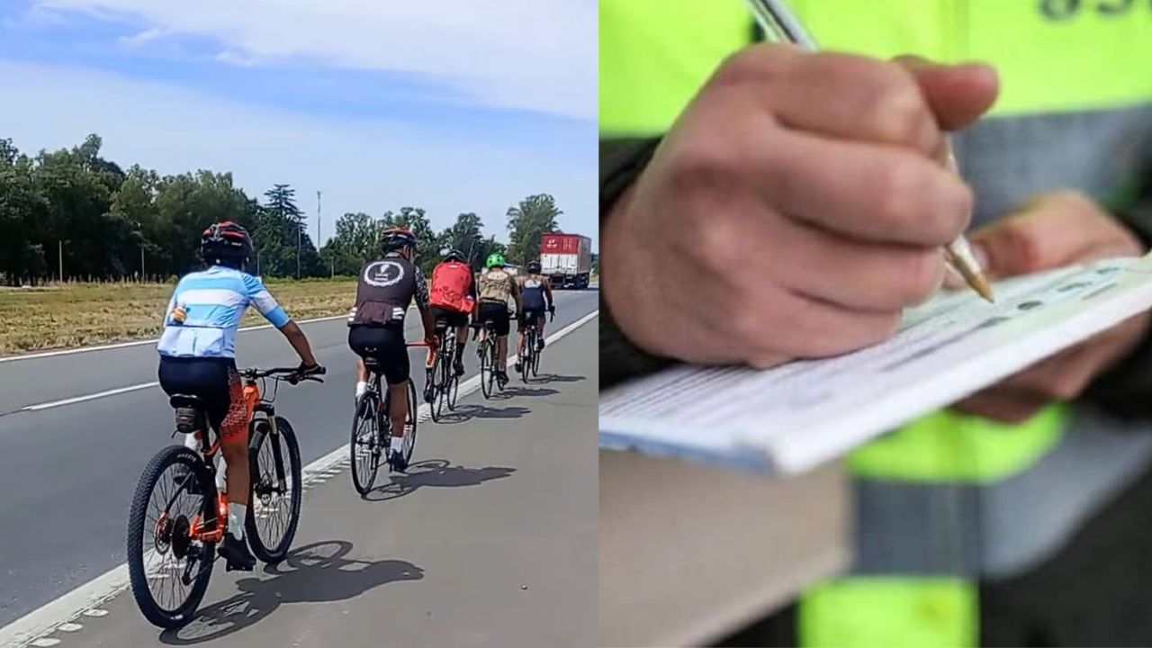 Bicicleta en ruta