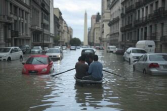 Buenos aires inundada