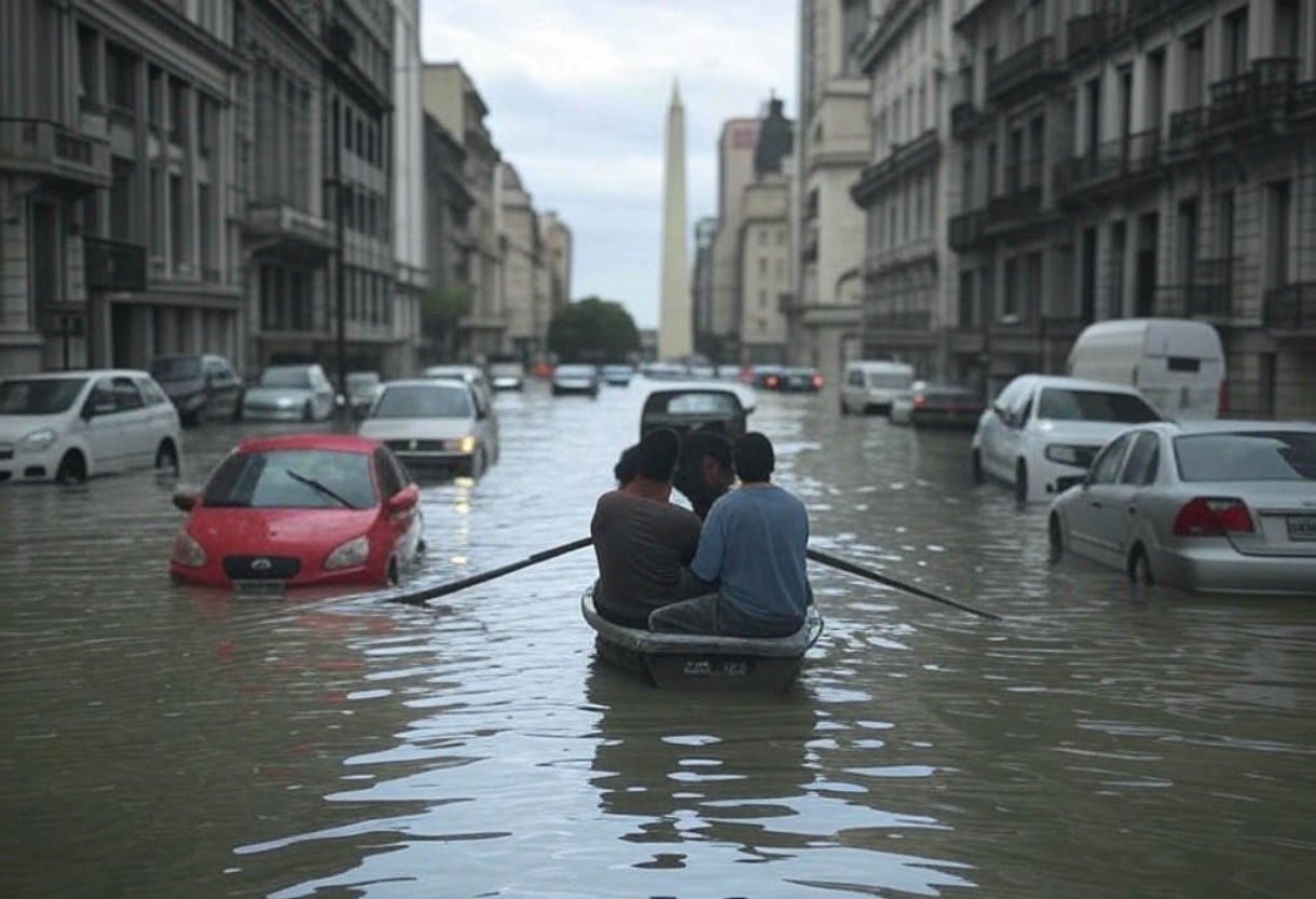 Buenos aires inundada